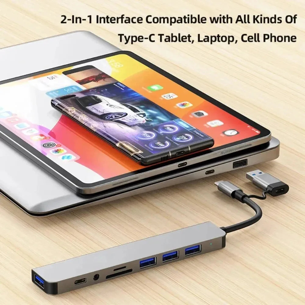 Hub USB-C 7-en-1 Ambyrtek