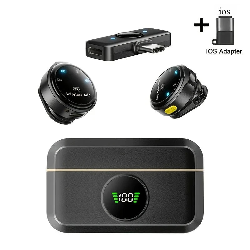 Microphone cravate sans fil USB-C Ambyrtek