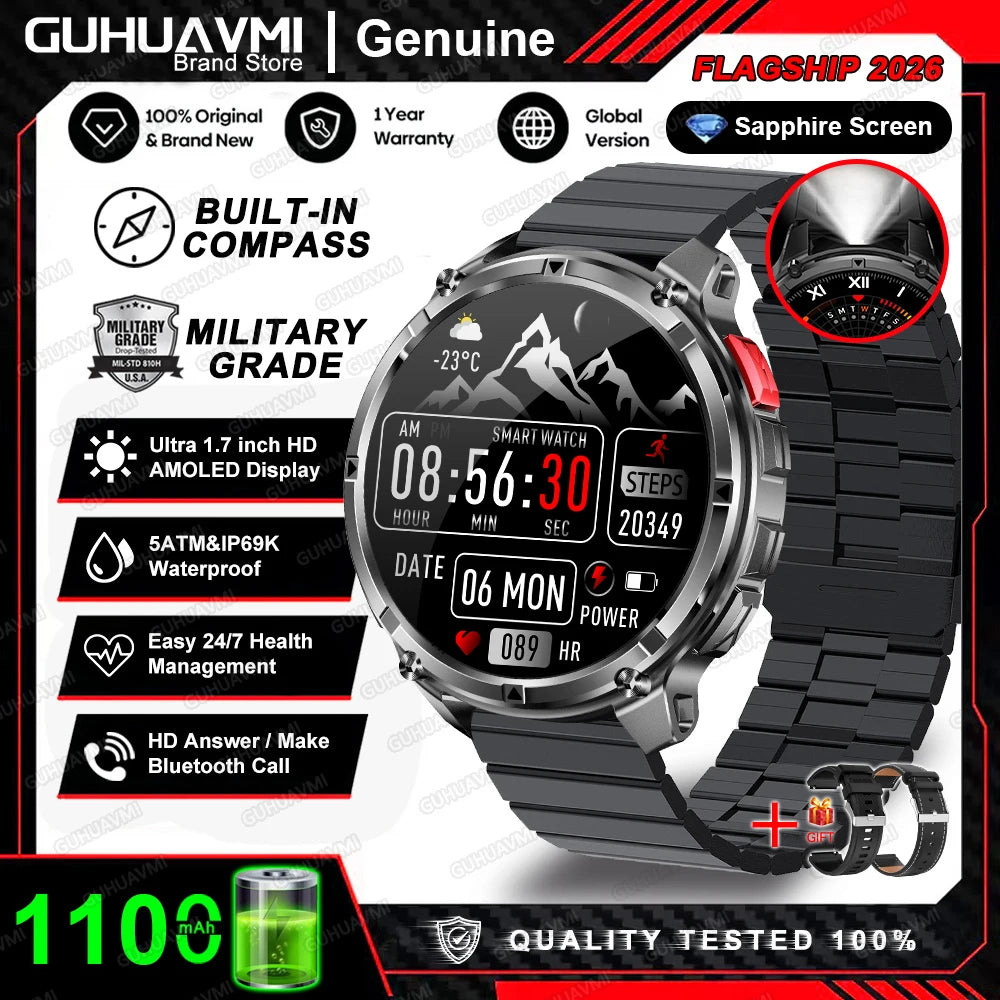 Montre connectée T-Rex3 Pro, écran haute définition