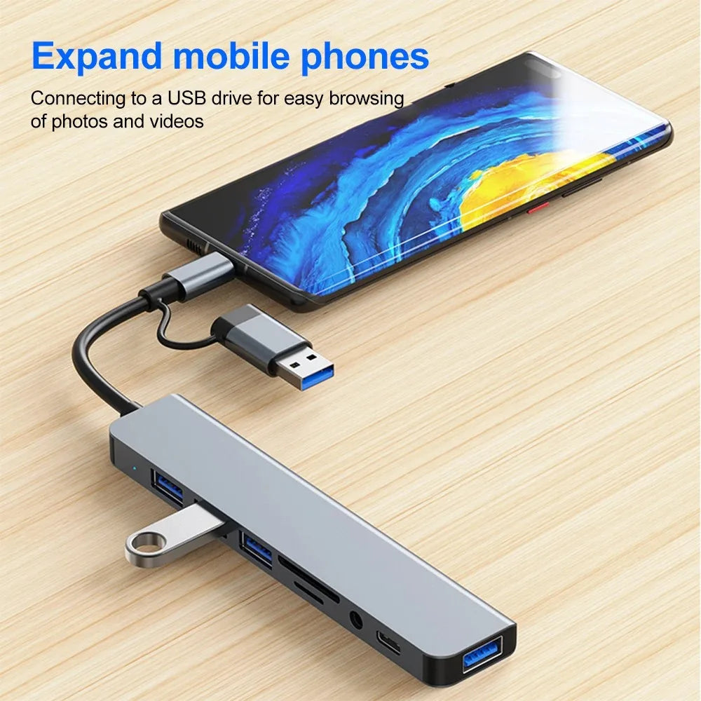Hub USB-C 7-en-1 Ambyrtek