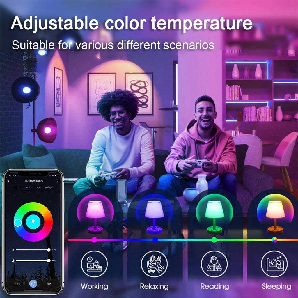 Ampoule connectée RGB – normale. Sauf que non.