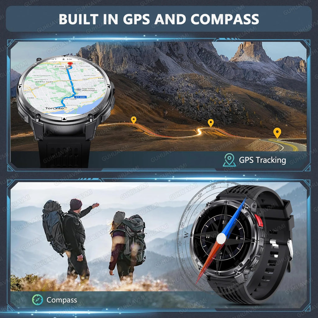 Montre connectée T-Rex3 Pro avec écran AMOLED
