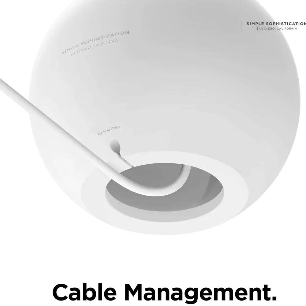 Gestion du câble de charge du support MagSafe de bureau